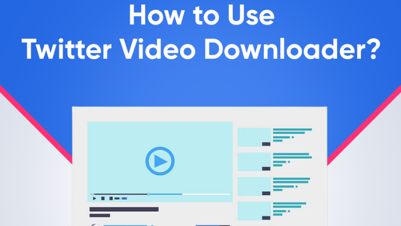 How to use Twitter video downloader
