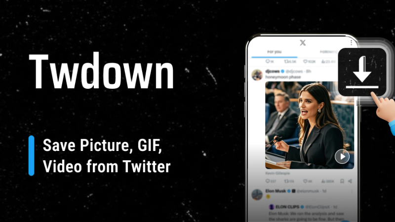 How to download Twitter videos with TwDown