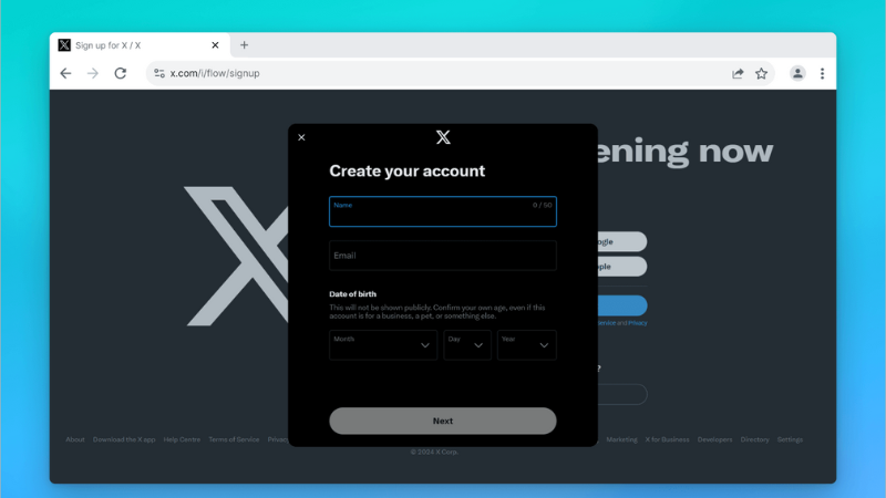 How to create a Twitter account easily for beginners